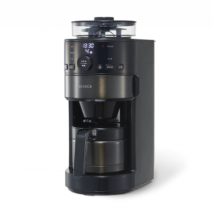 チープ Plus LaniLani4シロカ コーヒーメーカー 全自動 ステンレスサーバー レッド STC-502
